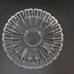 Alexandria Crystal Clear‎ Sectional Dish 10"D